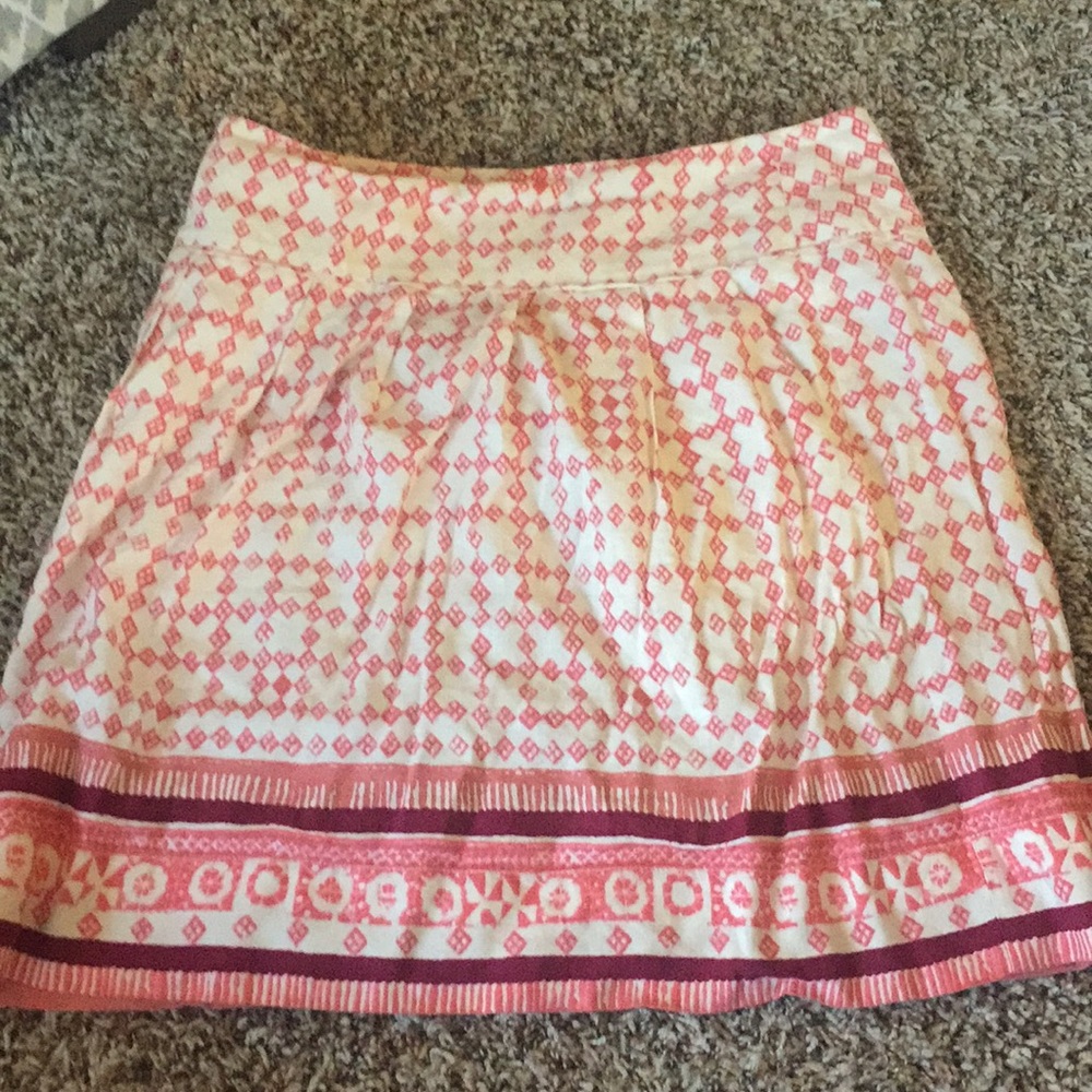 Pink Loft Skirt with Pockets